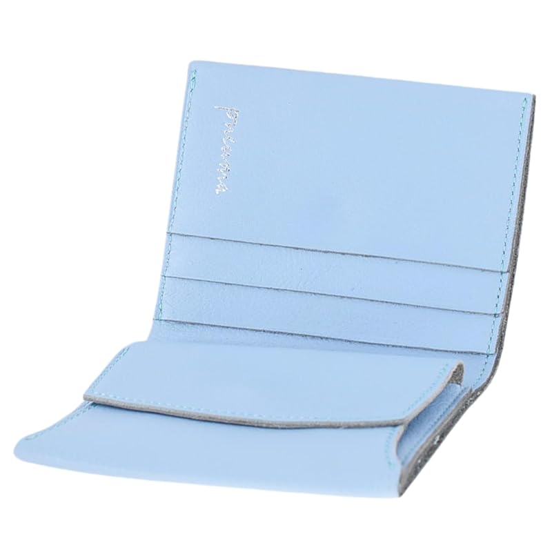 

[JPSpiritus] pneuma ZenMinimal wallet men s bi-fold Thin genuine leather mini wallet compact small wallet Holds 6 cards thin leather With coin purse