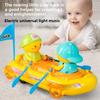 Ducks In Rowing Boats Children Toy Boat With Sound Light Effects For Baby Development And Learning