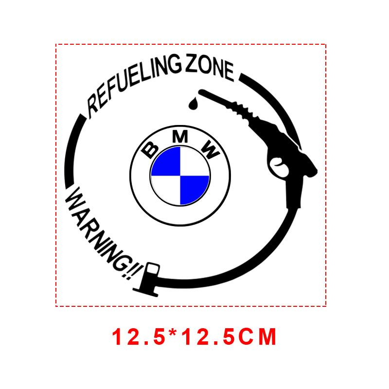 1Pcs Car Fuel Tank Cap Stickers Vinyl Fashion Decoration Decals For BMW E46 E90 E60 E39 E36 E87 E61 3 5 7 Serie E91 E53 E34 E83 328i
