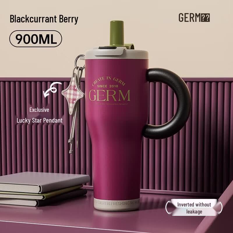 Germ Large Capacity Insulated Straw Tumbler