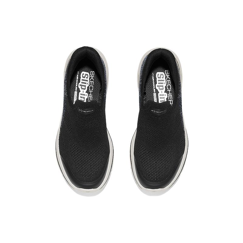 Skechers Women's GO WALK Abrasion Resistant Low Top Casual Shoes Women's Black
