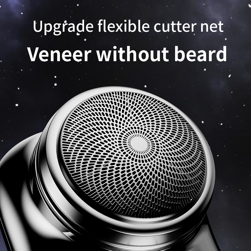 Xiaomi 2026 New Mini Electric Shaver For Men Portable Wet Dry Electric Razor Shaver Pocket Size Portable Outdoor Smart Battery Tools