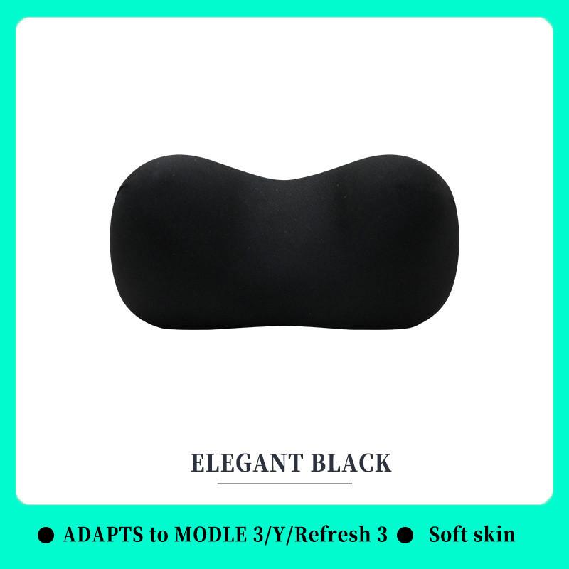 AAAIE1 Headrest Neck Pillow For Tesla Model 3/Y/Highland/Juniper Car Seat Neck Rest Auto Seat Head Support Pillow Automobile Accessory