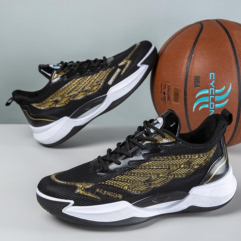 Foreign trade shoes men's thick-soled comfortable and breathable running shoes students' daily mesh color matching fashion sports shoes