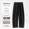 Jeanswest Men's Curved Wide-Leg Heavyweight Casual Pants