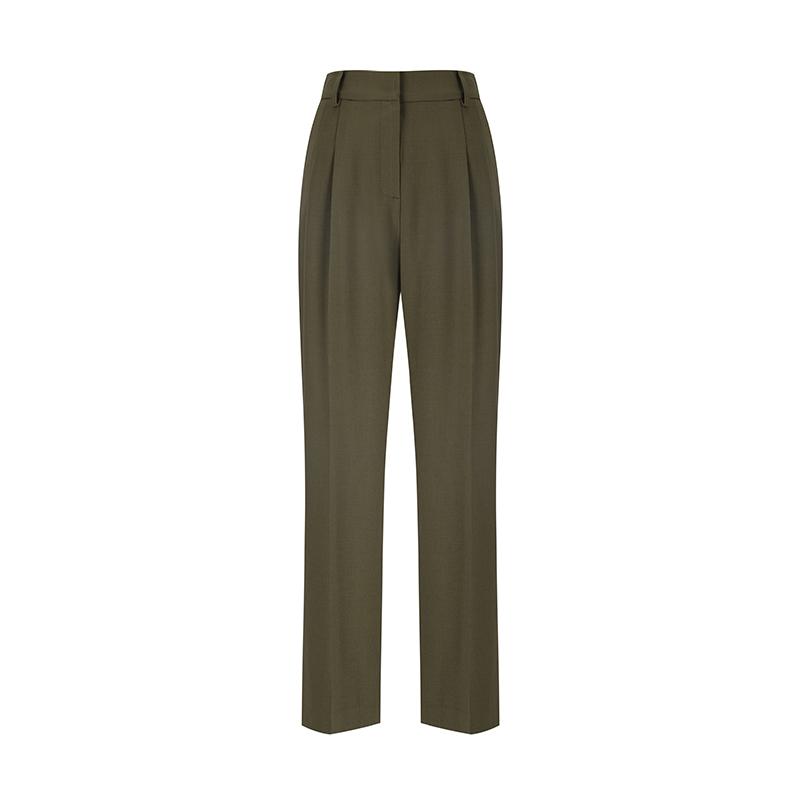 SOUP Pintuck Semi-Wide Pants (Sy9Lp35)