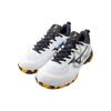 Mizuno Wave Fang Zero Chaussures de Badminton Confortables pour le Quotidien Amorti Durable Coupe Basse Chaussures Unisexe Blanc Noir Jaune 71GA219000