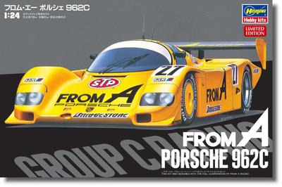 Hasegawa From A Porsche 962C Plastic Model 20718 1/24 (Car)