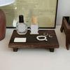 Large Capacity Jewelry Storage Tray Wooden Figurine Display Rack Retro Key Rack  Entrance