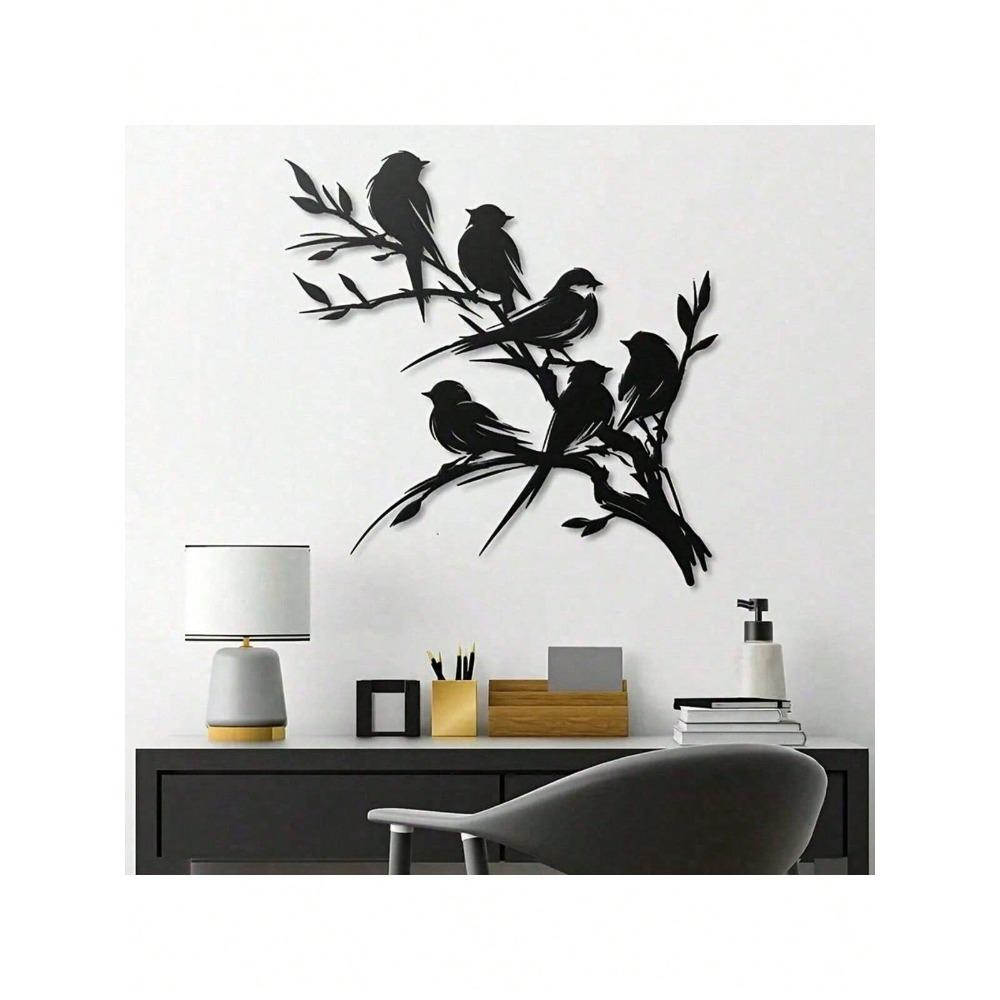 Metal Wall Art Simple Artistic Foyer Living Room Decor Birthday Gift