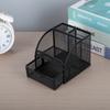 Metal Storage Pen Holder, Office Cultural Stationery Box, Ironwork Tabletop, Student Stationery, Iron Mesh Metal