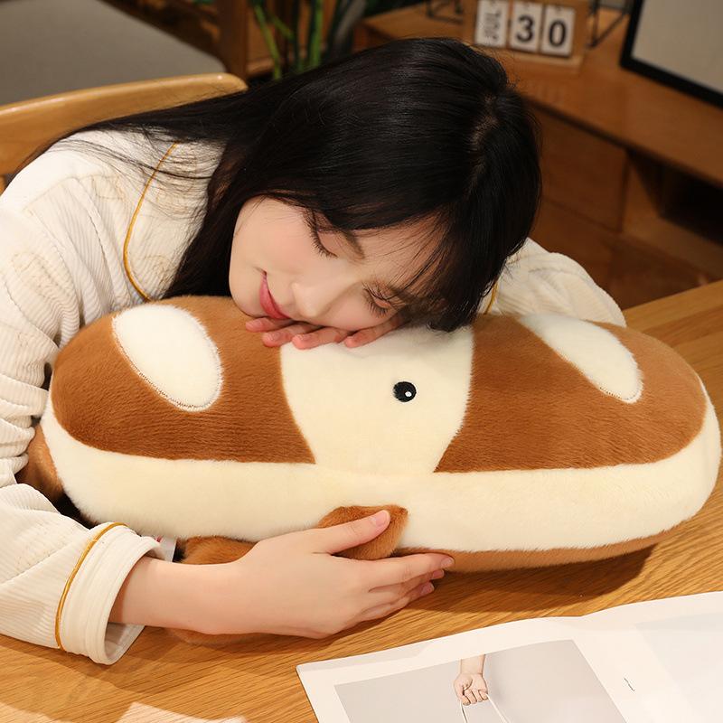 Cute Simulated Baguette Small Bread Pillow Doll Plush Toy Doll Nap Pillow Sofa Pillow