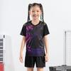 Kids Quick-Dry Badminton Set Sportswear Short Sleeve T-Shirt Shorts Unisex Fall Winter
