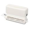 Hole Paper Punch White Color Accurate ABS Portable Mini 6 Holes Puncher for Home and Office
