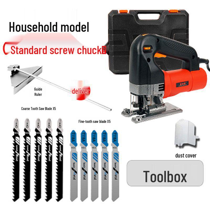 Industrial-Grade Multifunctional Reciprocating Scroll Saw - Electric Woodworking Jigsaw