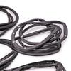 4PCS Front Rear Door Rubber Seal Weatherstrip For Nissan D22 Frontier 1998-2005