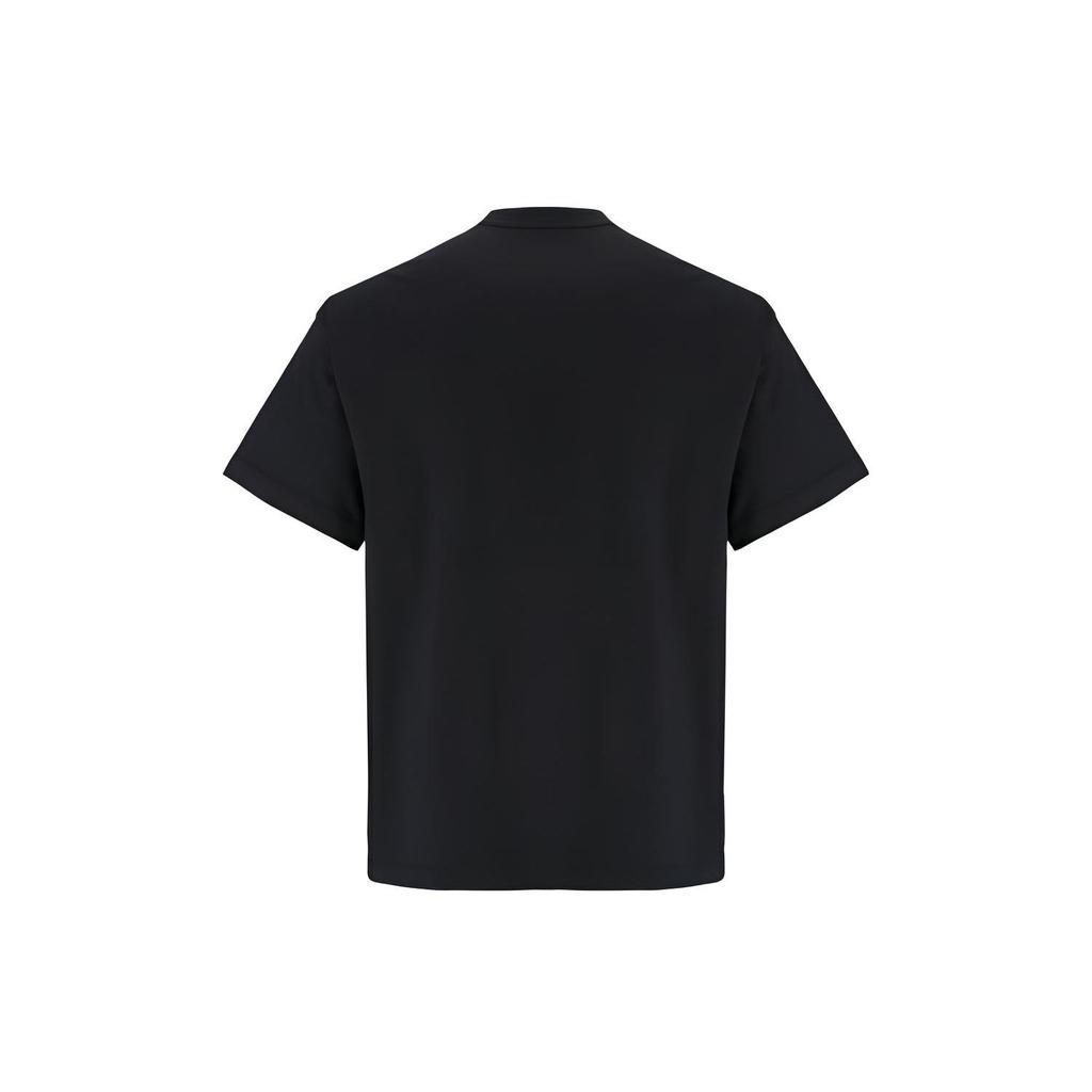 Under Armour Letter Print Breathable Training Round Neck Short Sleeve T-Shirt Unisex Tops Black 1387994-001