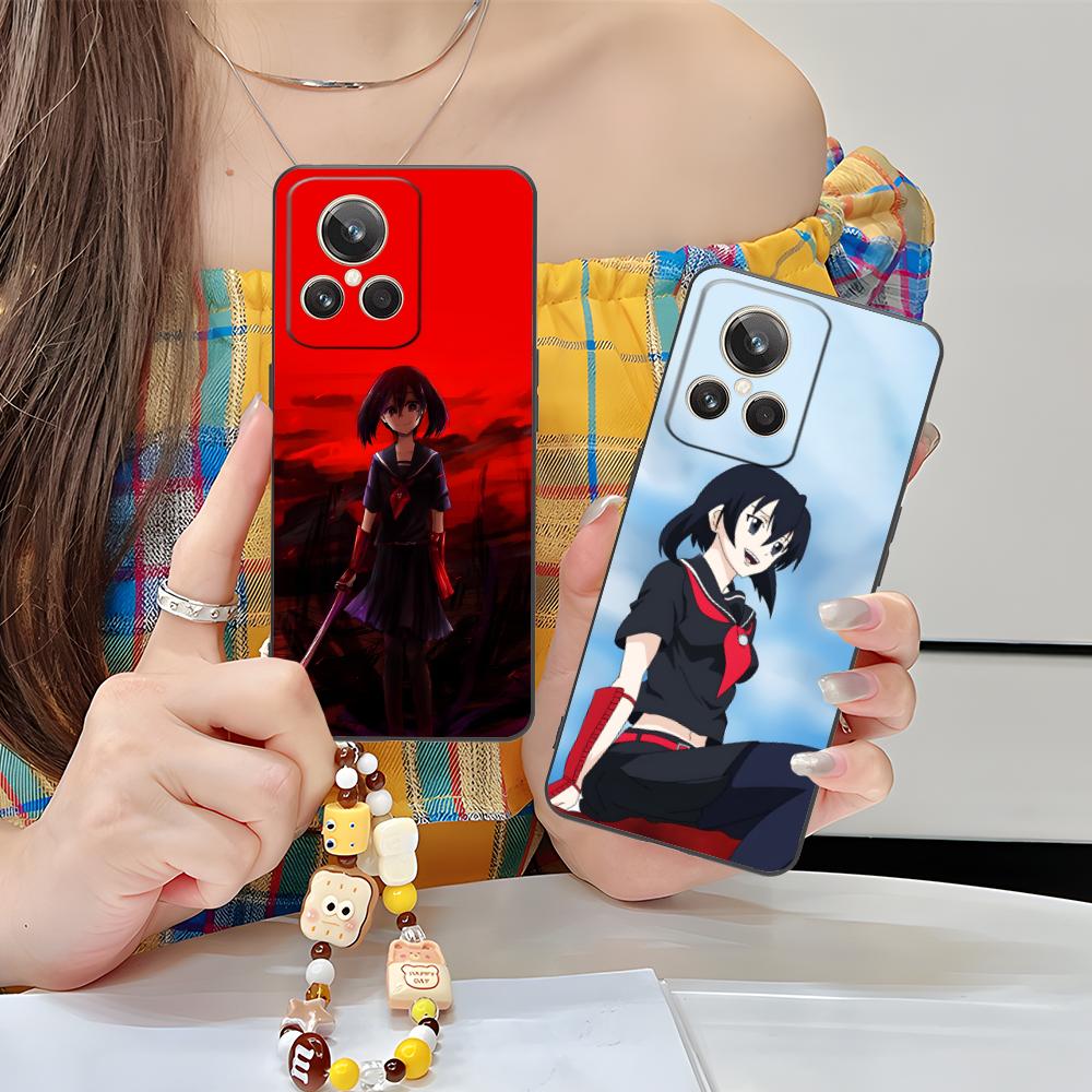 Akame Kurome Matte TPU Mobile Phone Case for Realme GT 8 Neo Pro C75 73 71 C67 65 C55 53 C35 31 C20 15 Colorful Cover