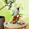 Lovely Building Brick Birds Nanobricks Parrot Magpie Seagull Eagle Micro Diamond Block Model Educational Toy For Kids Gifts