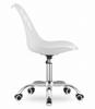 PRINT swivel chair - white