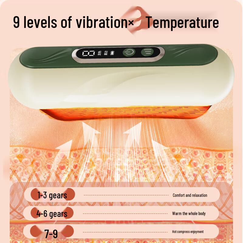 HEZHENG Mini Electric Bian Stone Gua Sha Massager CN Plug (adapter Included)