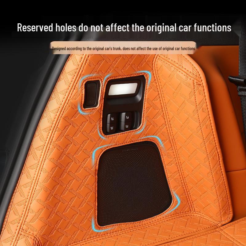 Full Coverage Nappa Leather Trunk and Backrest Mat for 2024/25 AITO M9 Five/Six-Seater