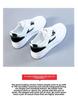 2023 Spring/Summer Women's White Leather Waterproof Casual Sneakers