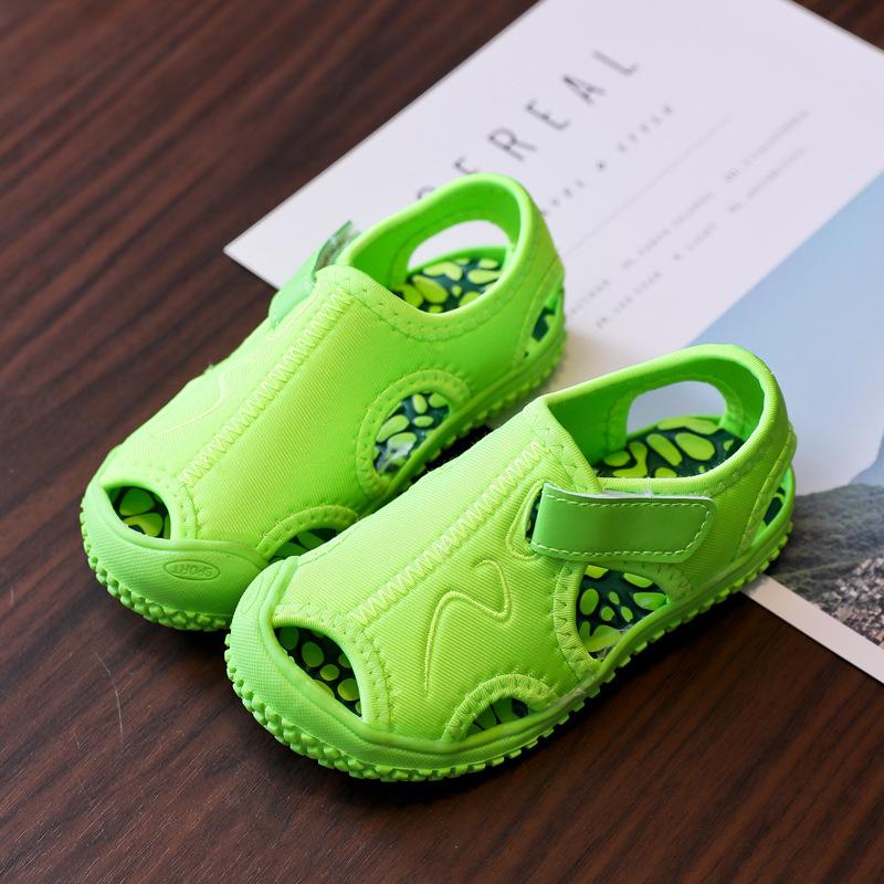 Girls'Sandals New Boy Beach Sandals Fashion Girls' Flat Shoe Lightweight Girl Shoes Anti slip Boys' Shoes Comfort kids Sandals