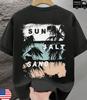 Men's Graphic T-Shirt Beach Vacation Casual Summer Clothing Print Loose