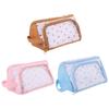 Detachable Large Capacity Pencil Case Beauty Bag Cosmetic Storage Bag Stationery Pen Bag  Office