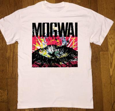 Mogwai Band On Tour 2025 Short Sleeve T Shirt White All Size S-5XL Unisex T-Shirt