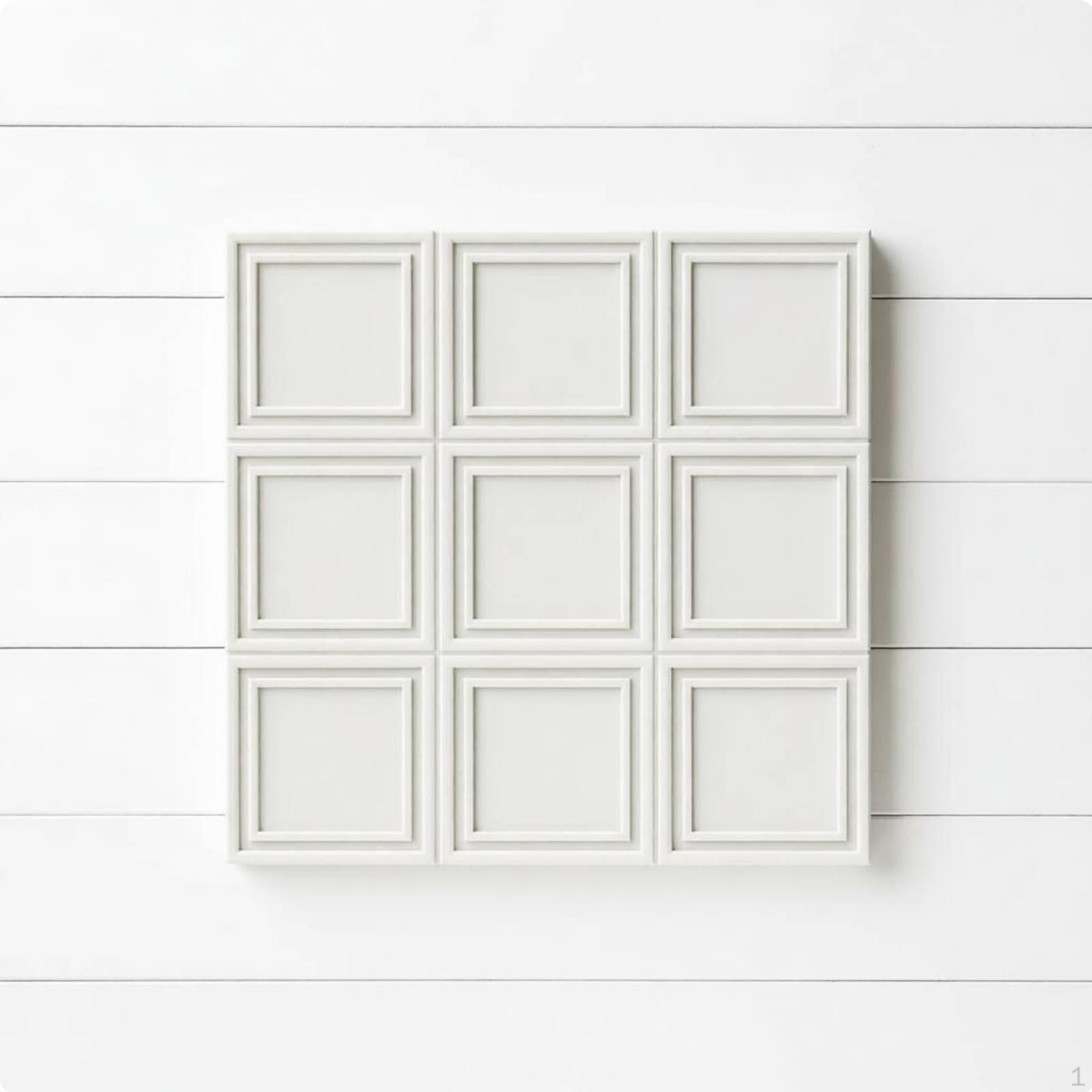 Miniature Wall Panel Easy Installation Dollhouse Ceiling Tile European design Decorative
