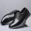 Retro Men Shoes Business Brand Leather Shoes Fashion Casual Shoes for Men Black Brown Breathable Loafers Comfort Men'shoe 2025