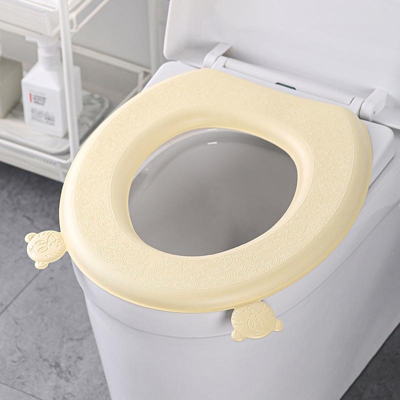 

Водонепроницаемый чехол для унитаза Eva, утолщенный, универсальный, на четыре сезона, подушка для унитаза, пастообразный тип, бытовые туалетные принадлежности