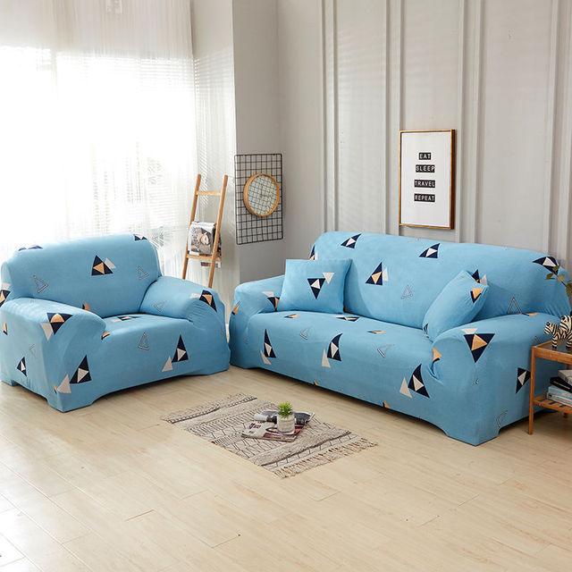 

Milk Silk Couch Cover All -Inclusive Combination Fabric Sofa Full Cover Lazy Couch Cushion Non -Slip Dust Resist Easy To Disassemble 1-seat 90-140cm 1pc