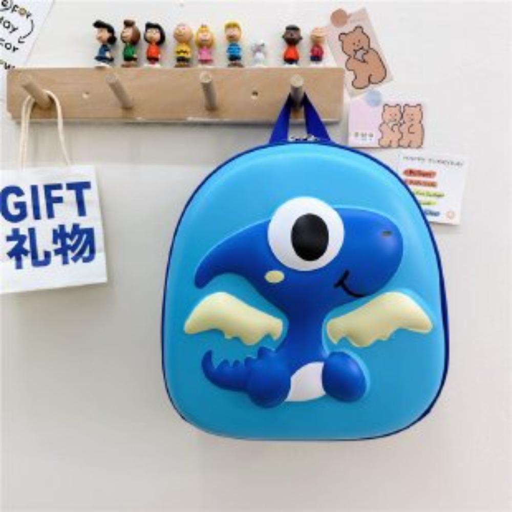 New three-dimensional cartoon children's schoolbag eggshell new kindergarten small and medium class schoolbag fashionable cute dinosaur