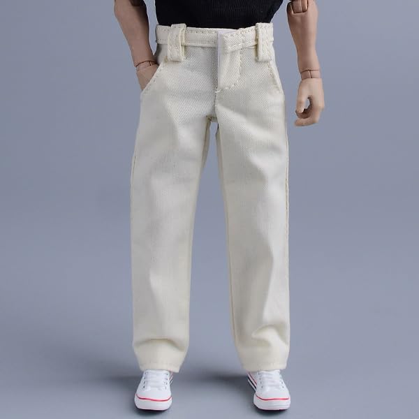 1:12 Maßstab Männlich Weiblich Unisex Gelenkige Actionfigur Outfit: Gerade Gürtel Lange Hose, Freizeithose, Gürtel (Körper, Kopf, Schuhe usw.. nicht enthalten)