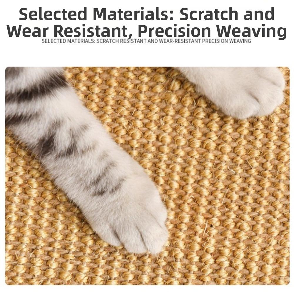 Sisal Cat Scratching Board Wall Mount Furniture Protector New Cat Scratching Mat Pet Supplies