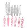 Candle Metal Cutting Dies Scrapbooking Stencil Die Cuts Card Embossing DIY Photo Album Template Mold Decoration Craft