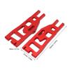 2Pcs RC Front Lower Swing Arm Aluminium Alloy CNC Machining Light Weight 1Celsius6 RC Truck Swing Arm for 1Celsius6 RC Truck