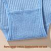 Cotton Thongs for Women Low Rise Sexy Ribbed No Show Ladies Panties Soft Breathable
