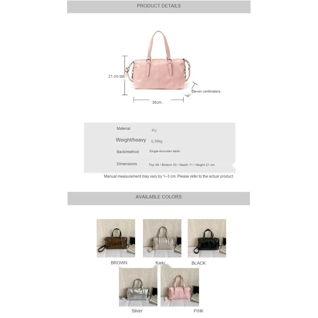 Handbag Women PU Adjustable Strap Office Daily