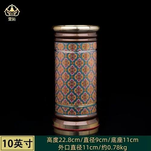 Aluminum Alloy Water Cup Offering Buddhist Lanterns Vase Fruit Tray Candlestick Incense Tube Base Buddhist Supplies Home Decor