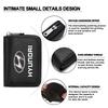 Leather Car Driver's License ID Card Bank Card Wallet Car Styling For Hyundai Santa Fe Sonata Solaris Azera Creta I30 Ix25 IX35 Tucson