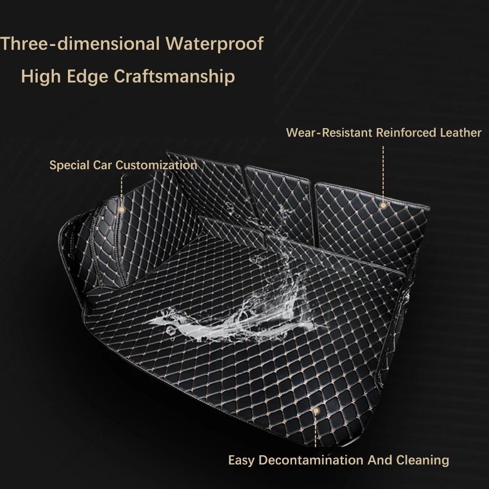 Car Trunk Mat For Chery Tiggo 7 Pro Max 2023 2024 2025 2026 2027 Dirt-resistant Fully Trunk Mat Rear Cargo Tray Auto Accessories