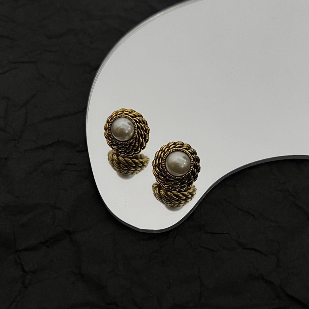 

НОВИНКА 2023 ГОДА Классические трехцветные серьги с круглыми отверстиями — изысканные и щедрые серьги для вечеринки белый