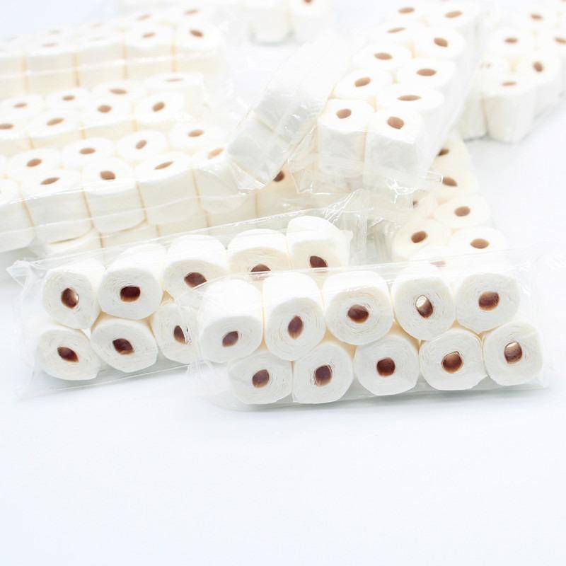 Miniature Simulation Toilet Paper Roll for Dollhouse Kitchen Bathroom Living Room Diy Mini Home Scene Model Decor Accessories