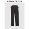 UR2026 Men's Retro Beaded Drawstring Wide-Leg Pants