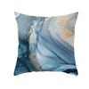 Blue Ink Pillowcase Car Ornaments Office Living Room Sofa Home Pillowcase