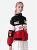 Geacă de vânt retro cu broderie F1 pentru curse: Jachetă unisex de primăvară, tip motociclist